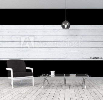 Picture of Texture wood  white panel